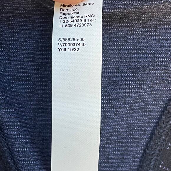 Athleta Momentum Seamless Printed Tank Women XL Blue Racerback NWT - Picture 8 of 9